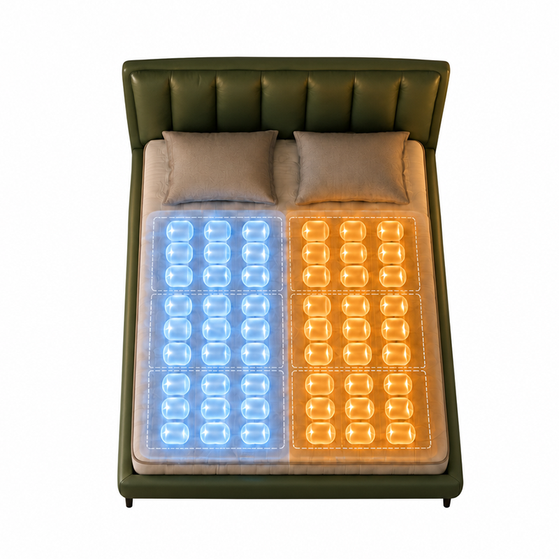 AI Adaptive Air Chamber Mattress
